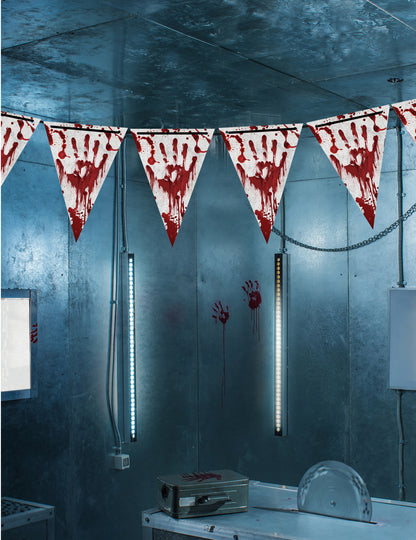 Véres Halloween papír Garland 3 M Halloween
