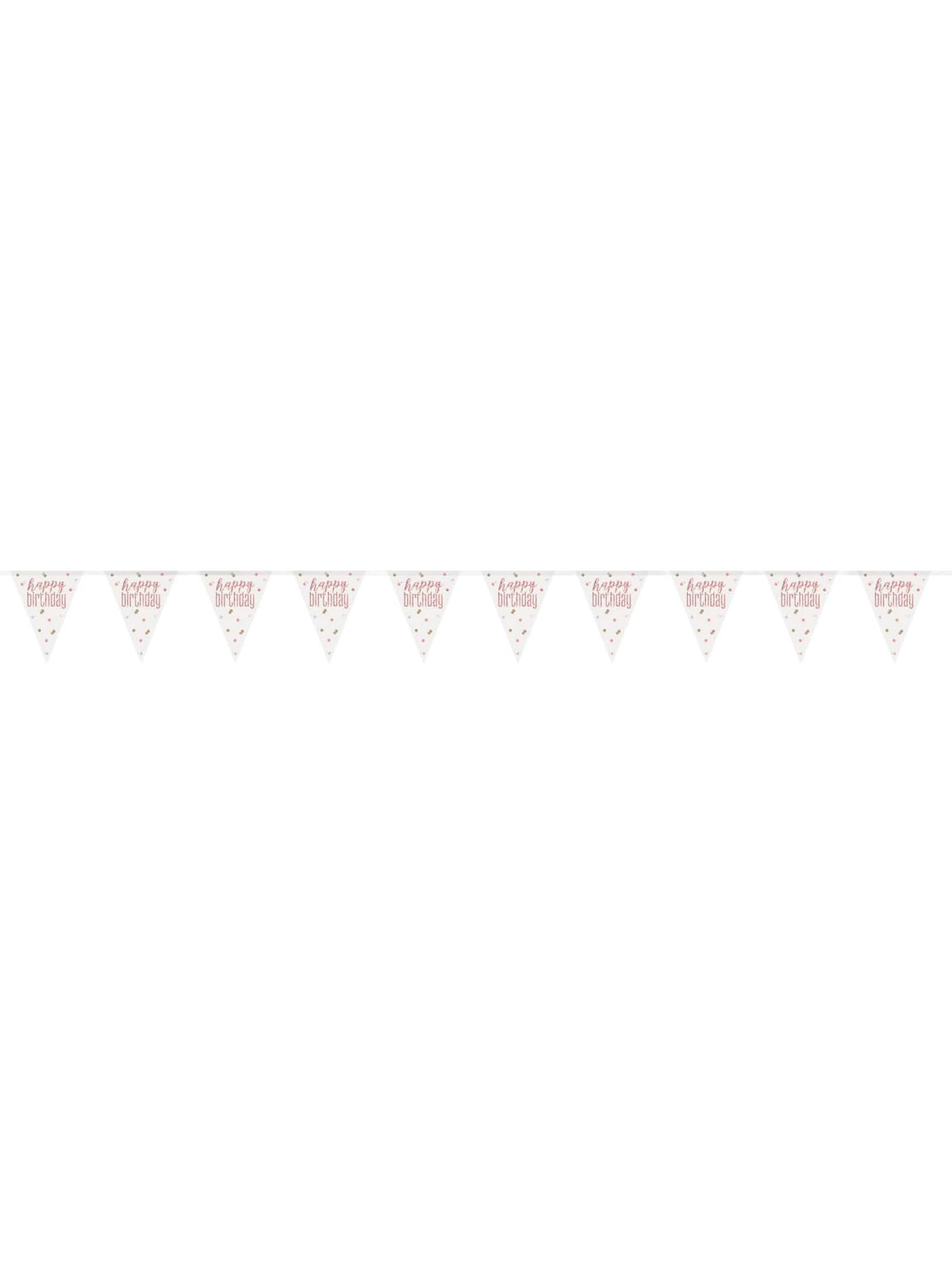A Happy Birthday műanyag zászlófüzér áttekintése