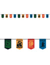 Harry Potter™ Házak zászlófüzér 3,6 m