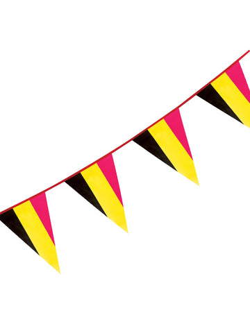 A guirland rajongók támogatják a 10 méteres Belgiumot