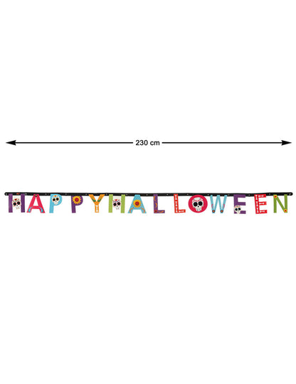 Boldog Halloween Dia de los Muertos 230 cm