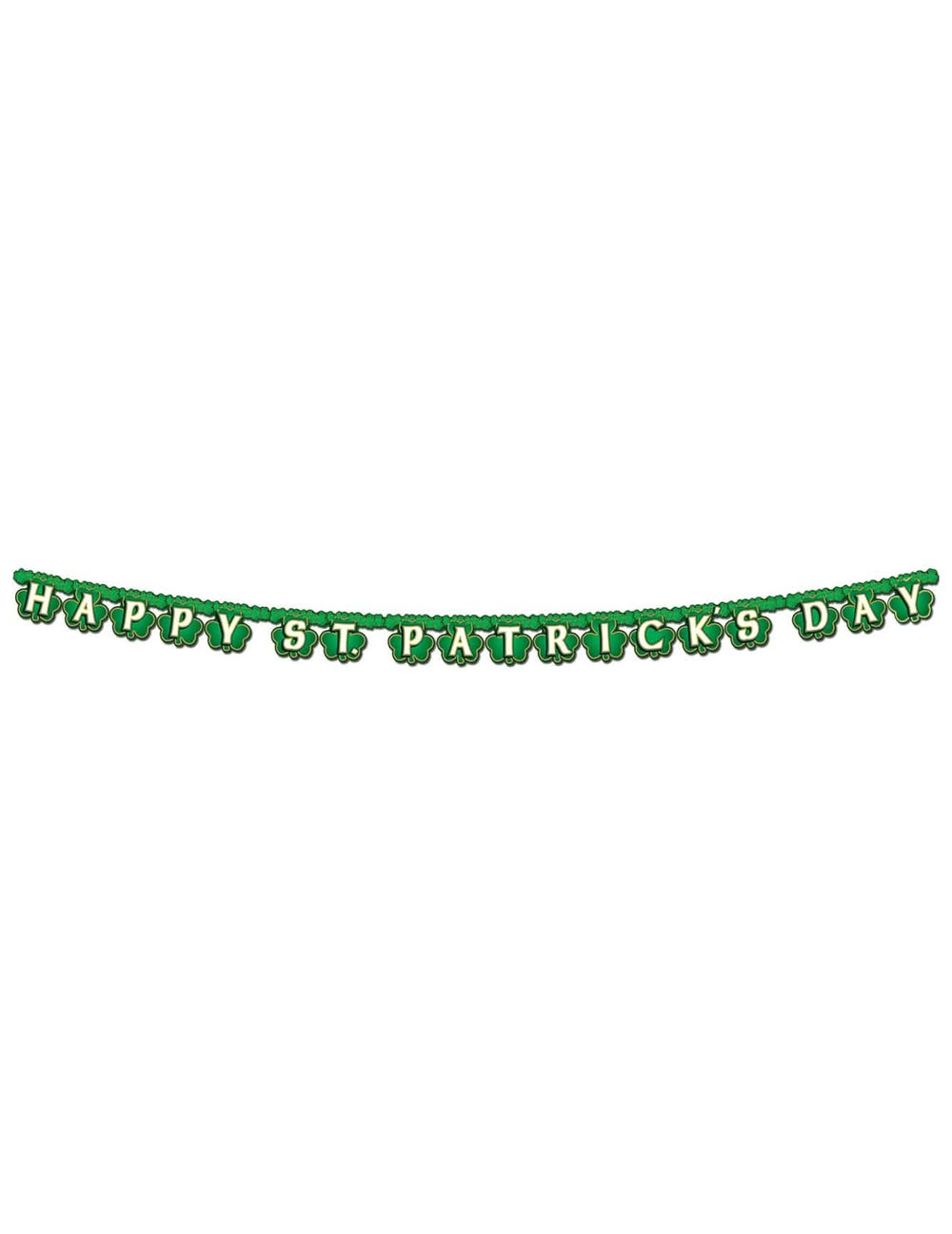 A Happy St. Patrick's Day girland elölnézete