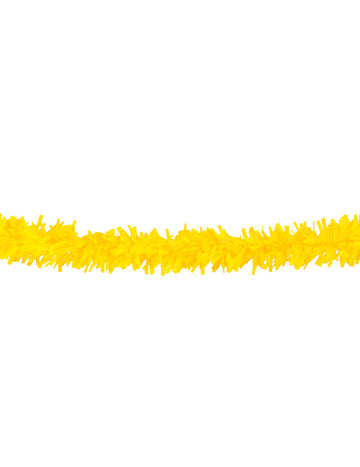 Sárga PVC girland 10 méter 