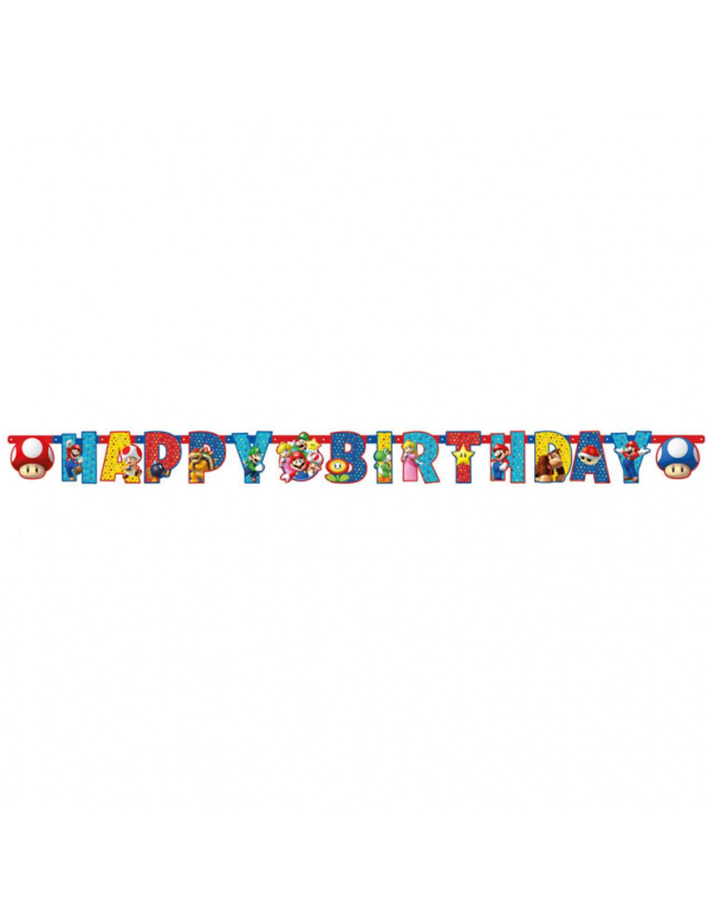 A Super Mario Happy Birthday girlandja áttekintése
