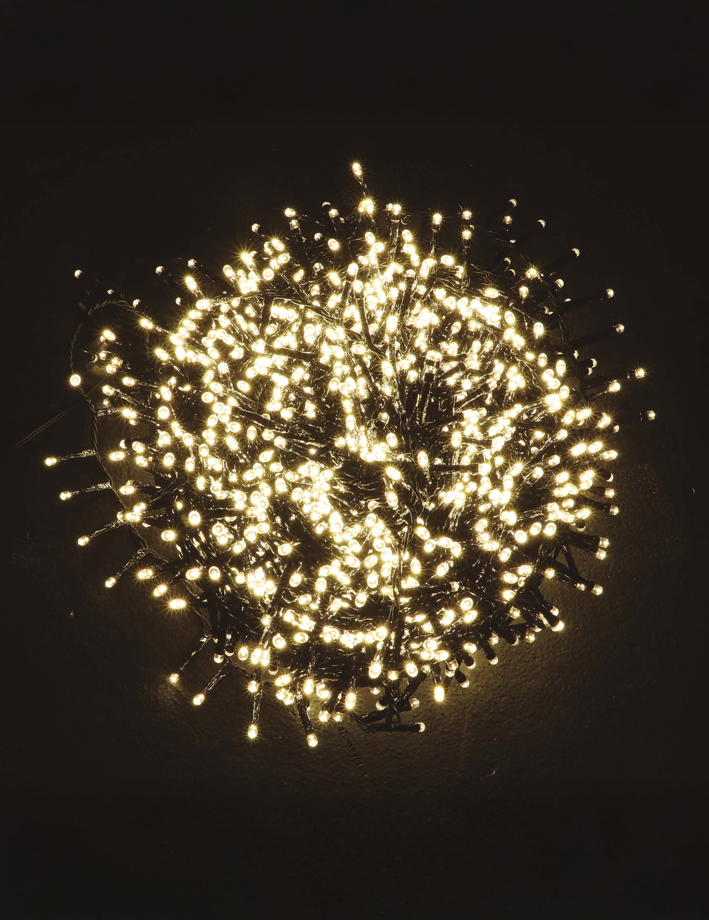 Meleg fehér fényfüzér, 20 m, 1000 LED, kültéri használatra