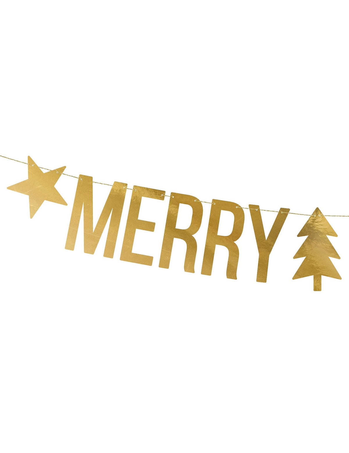 A Merry girland feliratának részlete Merry Christmas karácsonyra