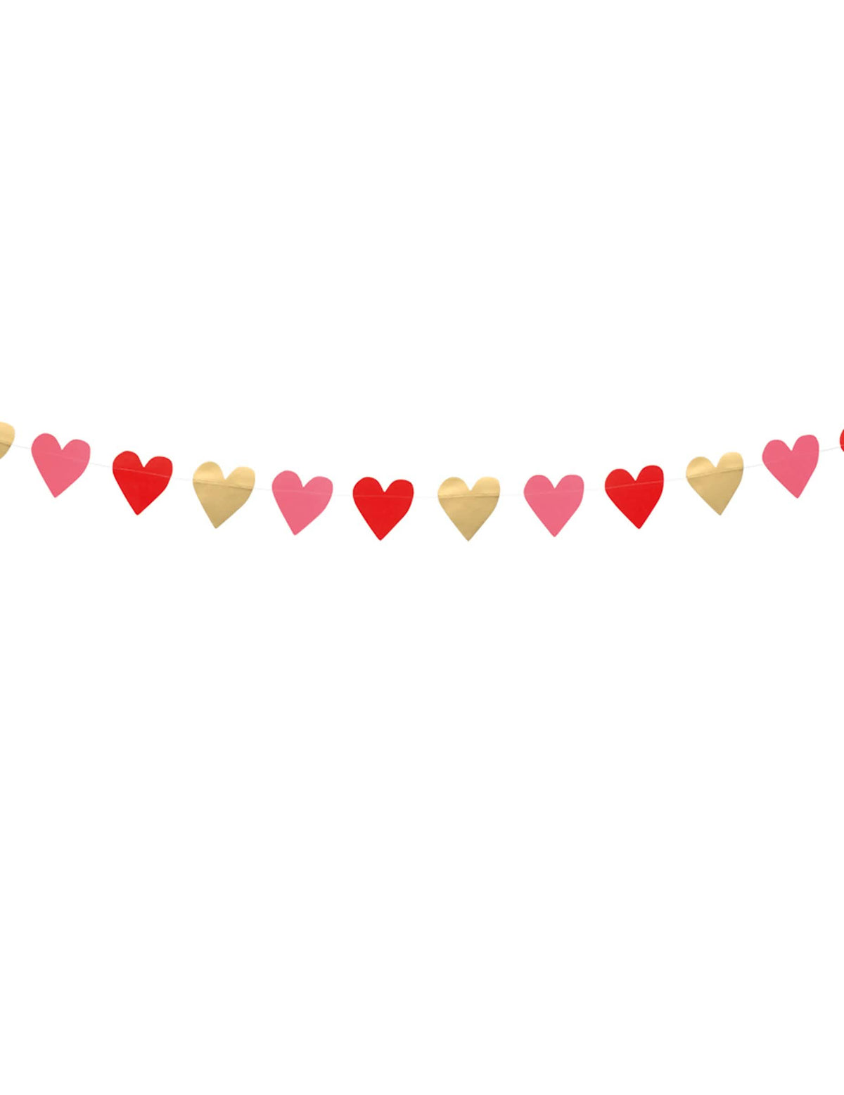 Kis szívecskés Love you girland bemutatása