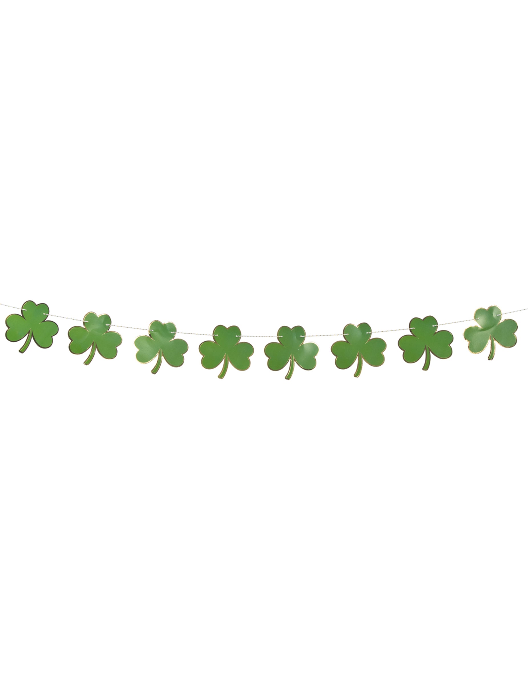 Guirlande trèfles Saint Patrick pour fête verte 2 m