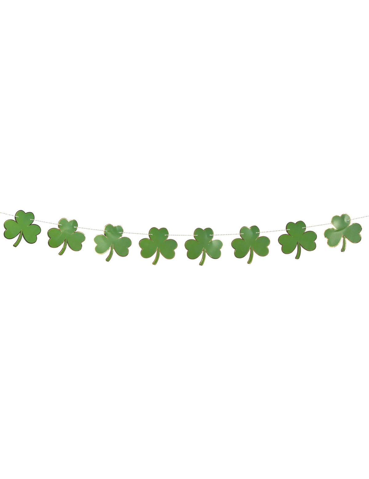 Guirlande trèfles Saint Patrick pour fête verte 2 m