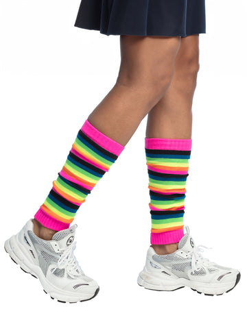 Fluo felnőtt szivárvány nadrág