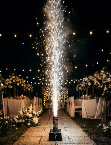 Színpadi szökőkút 3 méter 30 másodperc arany & ezüst 