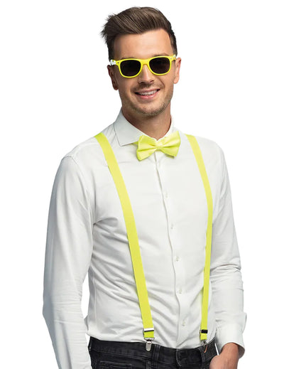 3 részes fluo sárga UV kiegészítő készlet