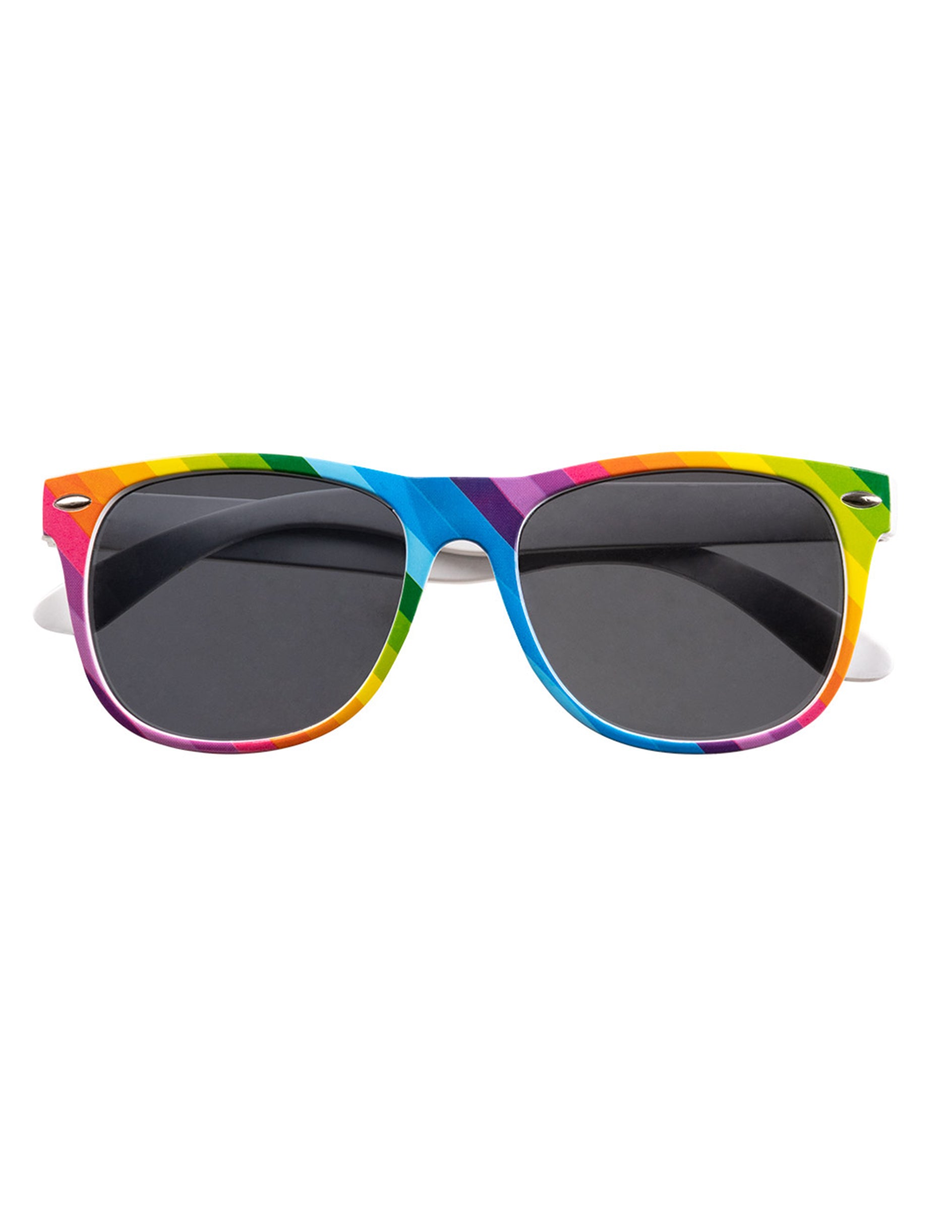 Lunettes de soleil multicolores du kit accessoires arc en ciel