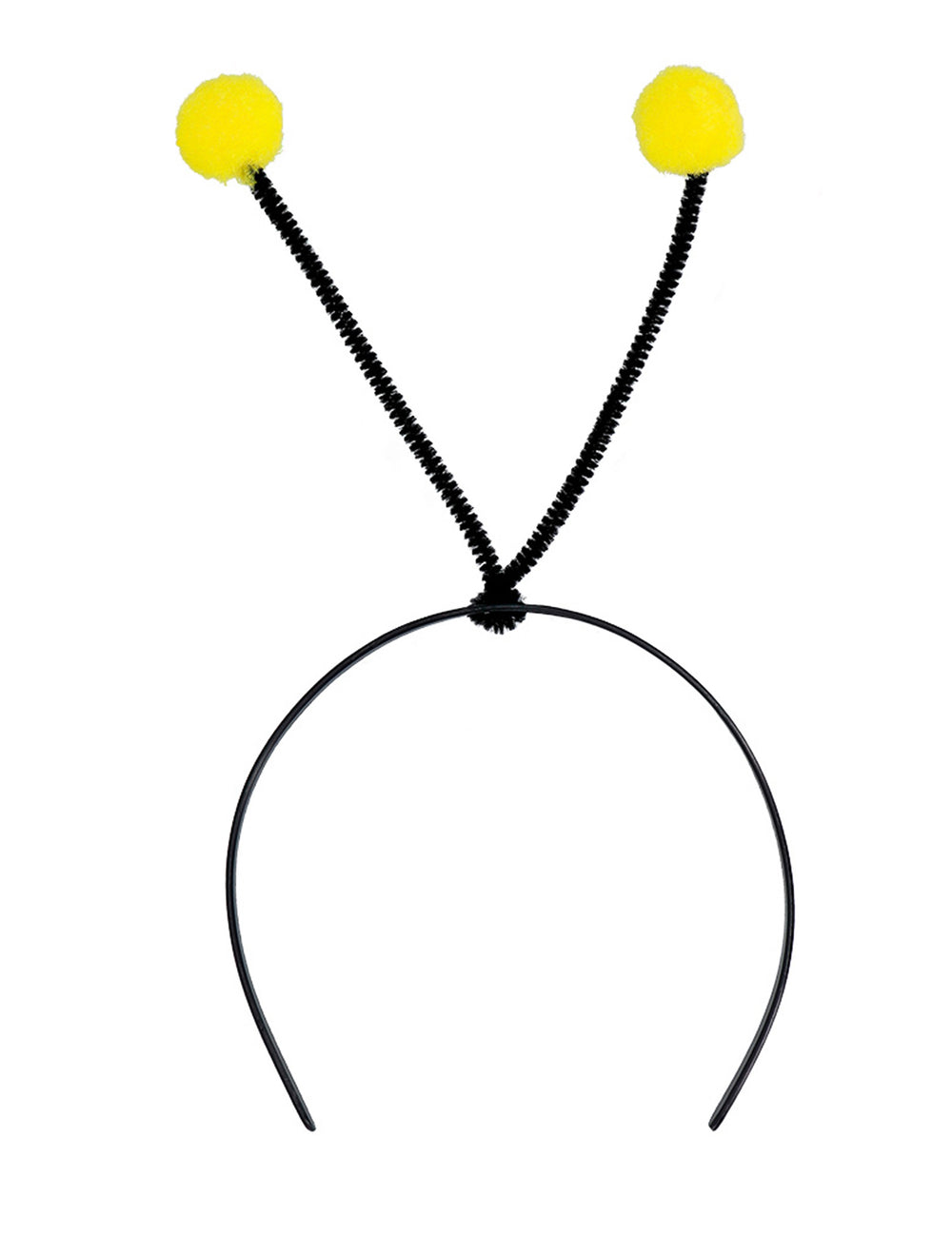Détail du serre-tête à antennes du kit ailes et serre-tête abeille