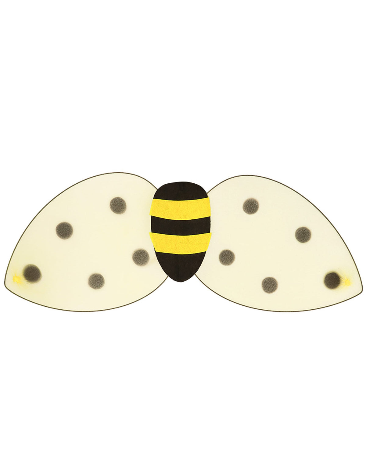 Détail des ailes du kit ailes et serre-tête abeille