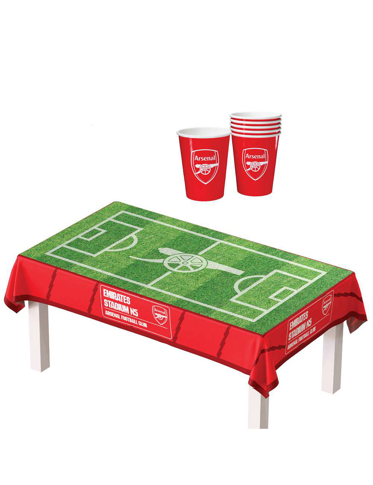 Arsenal Football Club születésnapi készlet 44 darabos