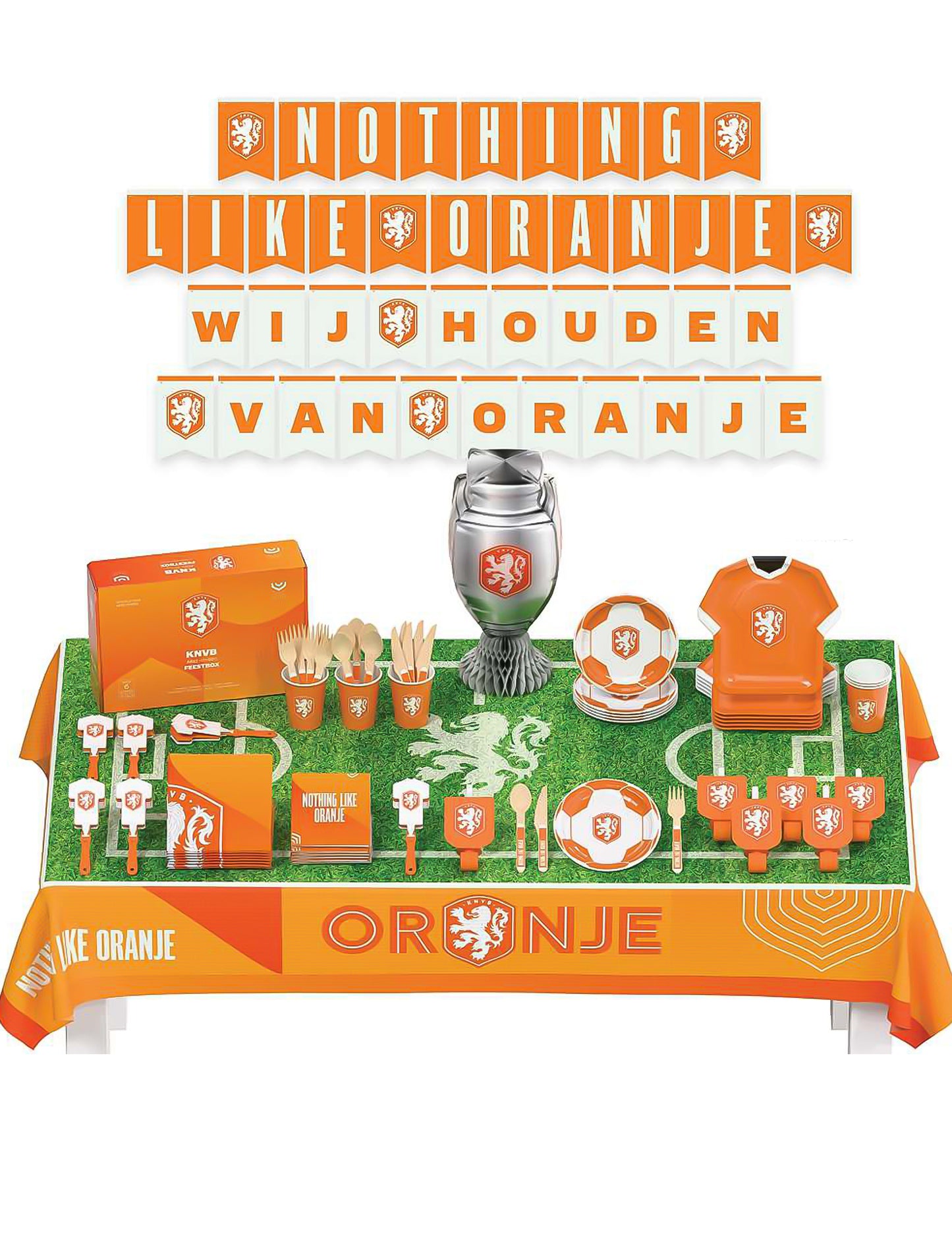 Holland labdarúgó-szövetség születésnapi készlet 75 darabos