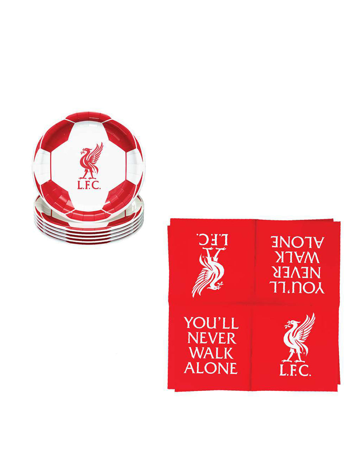 Liverpool Football Club születésnapi készlet 44 darabos