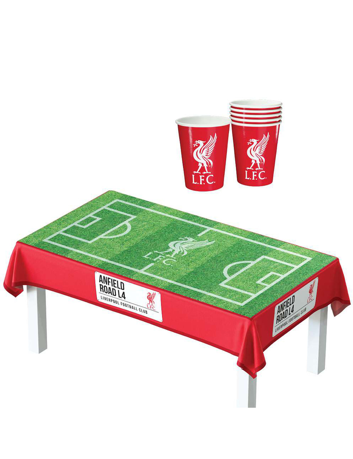 Liverpool Football Club születésnapi készlet 44 darabos