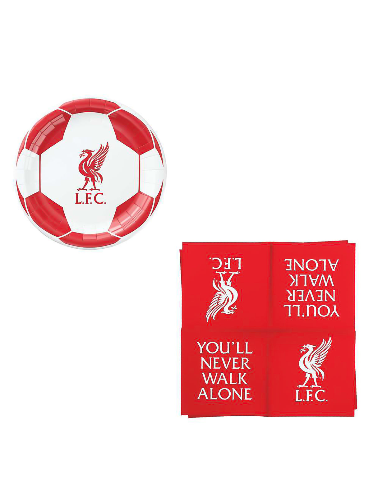 Liverpool Football Club születésnapi készlet 75 darabos