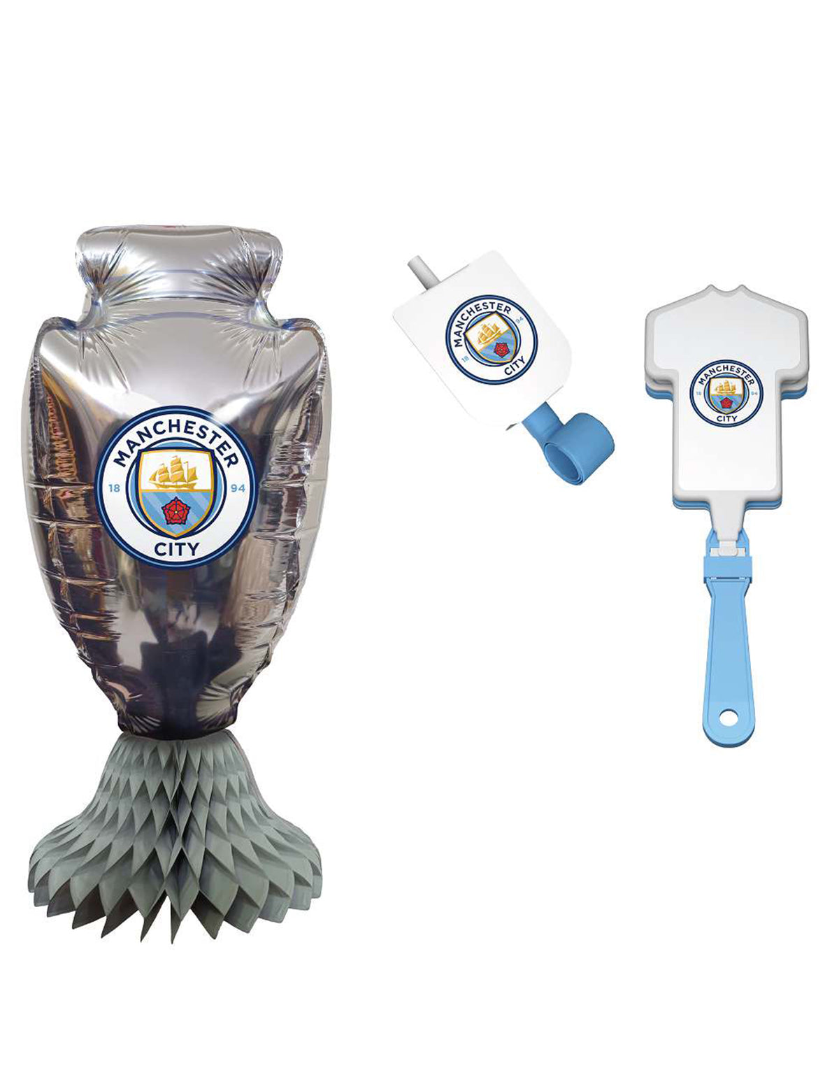 Manchester City Football Club születésnapi készlet 75 darabos