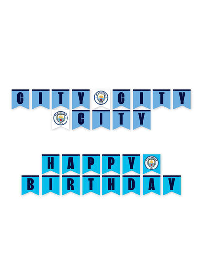 Kit anniversaire Manchester City Football Club 75 pièces