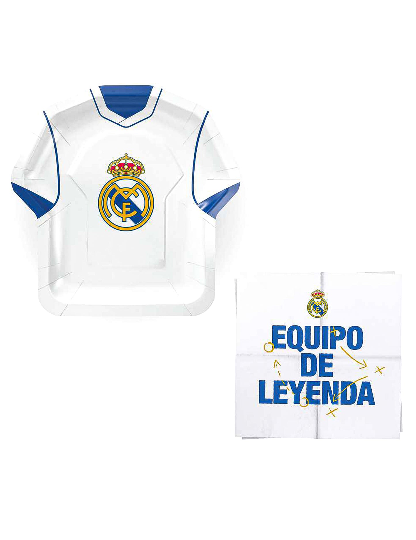 Real Madrid CF születésnapi készlet 44 darabos
