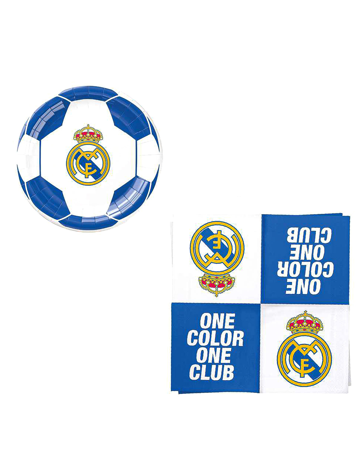 Real Madrid CF születésnapi készlet 44 darabos