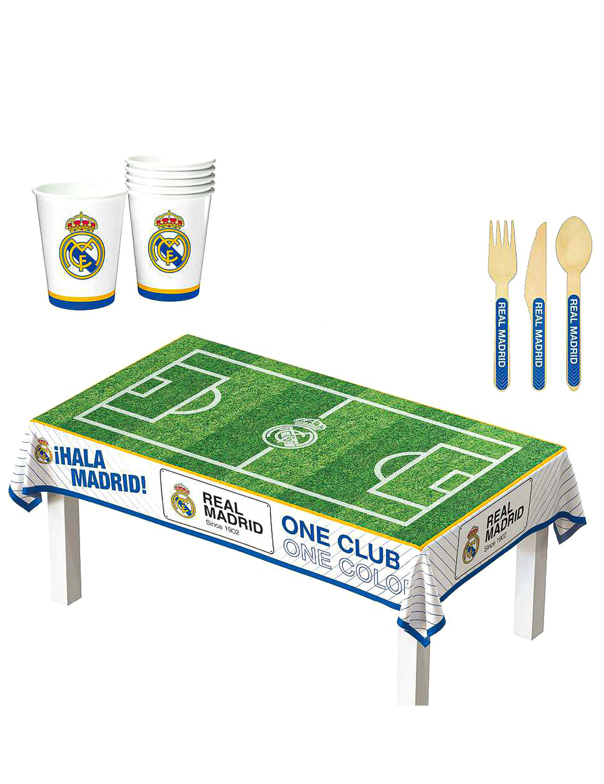 Real Madrid CF születésnapi készlet 75 darabos
