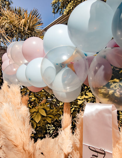 58 lufis nemfelfedő ívkészlet kék és rózsaszín színben