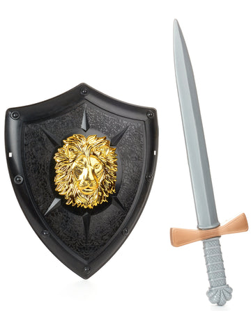 Műanyag lovagi készlet