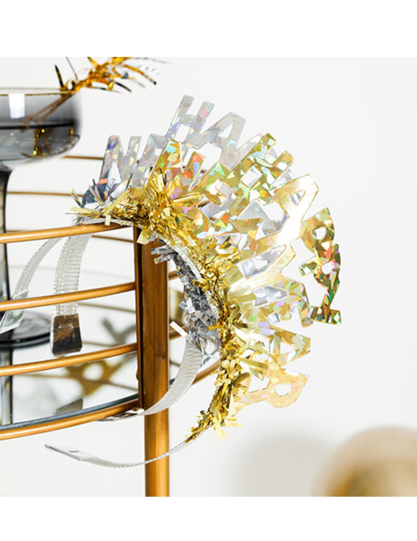 Arany és ezüst kotillon készlet 27 darab