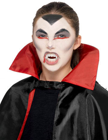 Vámpír sminkkészlet gyermek fogsorokkal