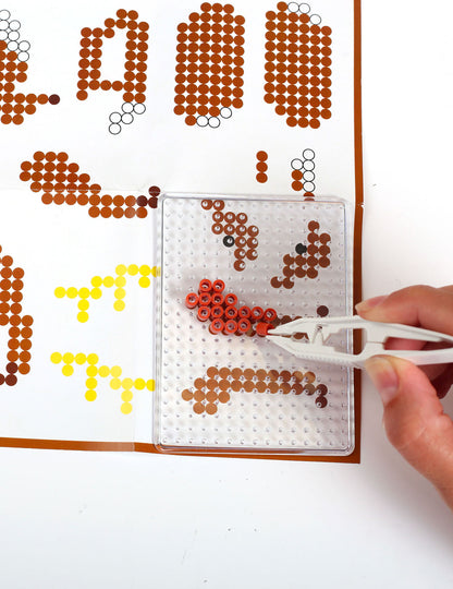 3D majom alakú vasalható gyöngykészlet - Kreatív hobbi