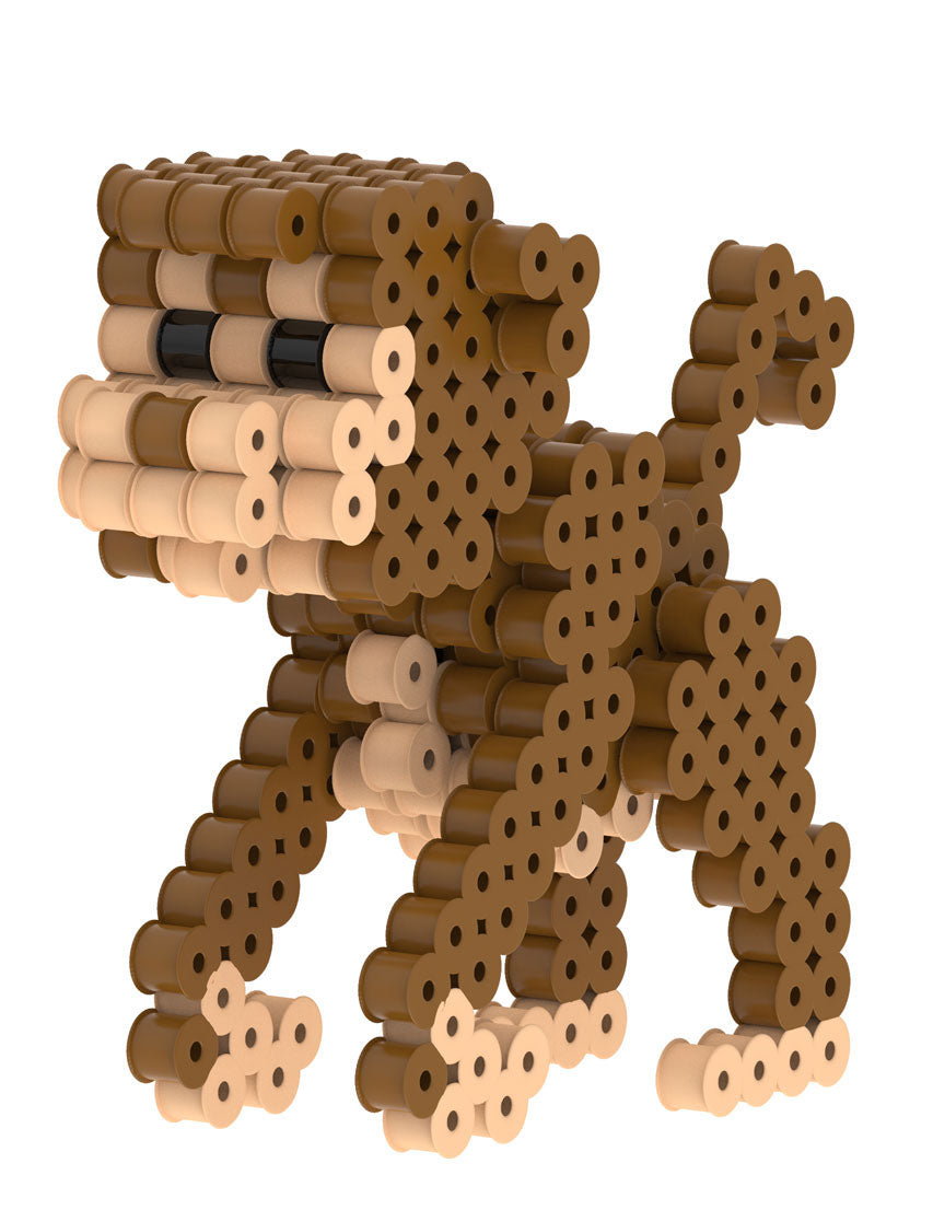 3D majom alakú vasalható gyöngykészlet - Kreatív hobbi