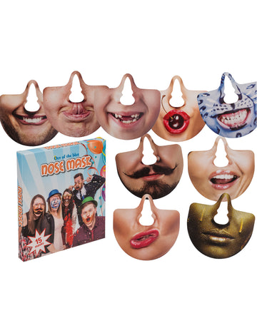 15 darabos humoros szájak fotófülke készlet