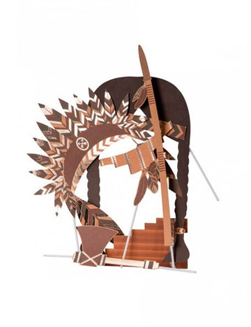 Indiai erdő fotófülke készlet 6 kiegészítővel születésnapokra