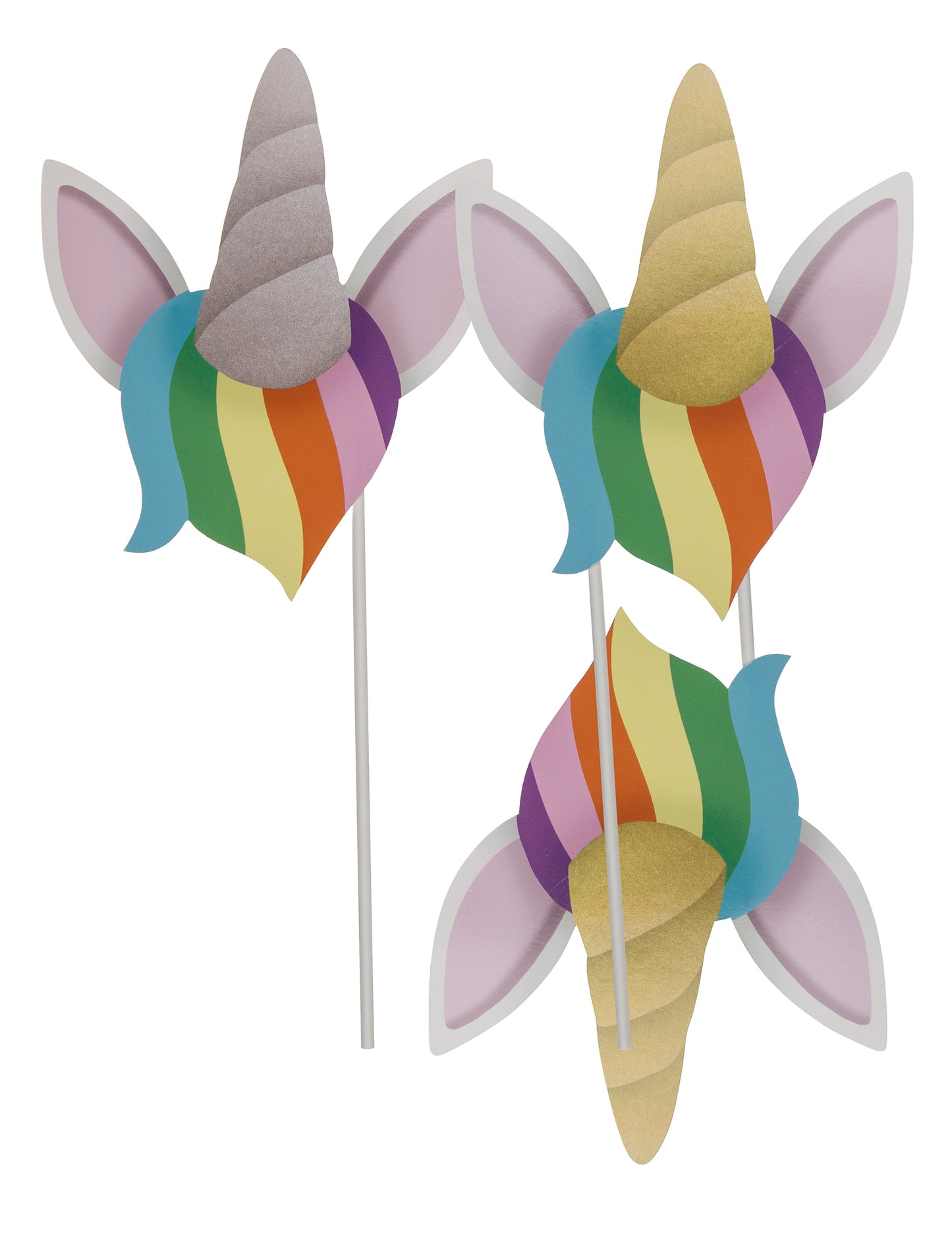 12 darabos unikornis fotófülke készlet