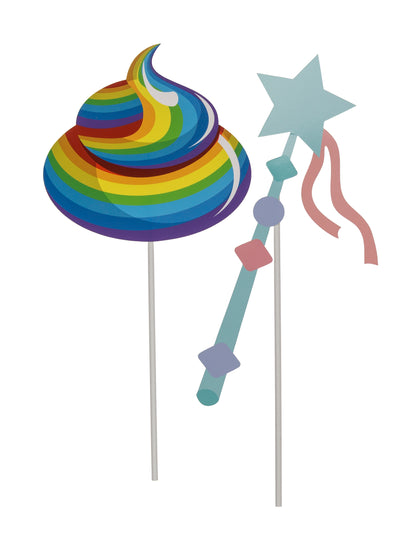 12 darabos unikornis fotófülke készlet