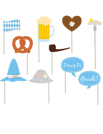 Photobooth készlet sör 10. kiegészítők