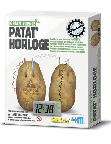 Burgonyaóra tudományos készlet 22 x 17 cm, burgonyaenergia