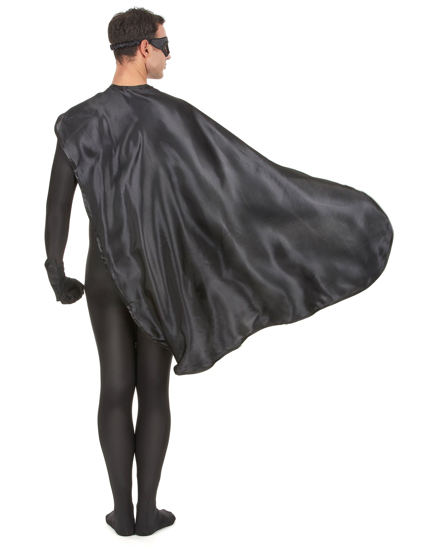 Fekete szuperhős készlet felnőtteknek 