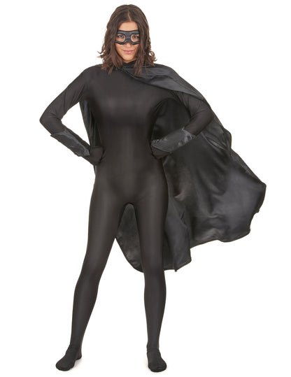 Fekete szuperhős készlet felnőtteknek 