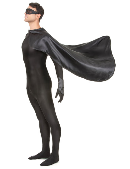 Fekete szuperhős készlet felnőtteknek 