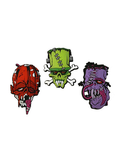 Set de patchs Toxic Toons pour adulte multicolore