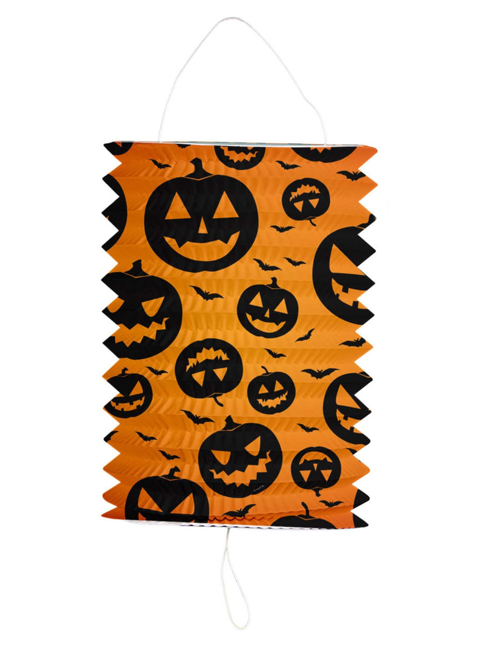 halloween tök lámpás narancssárga denevérek mintáival a dekorációhoz