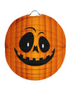 Lanterne citrouille Halloween pour décoration orange avec visage souriant