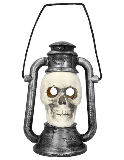 Fényes kísérteties koponya lámpa