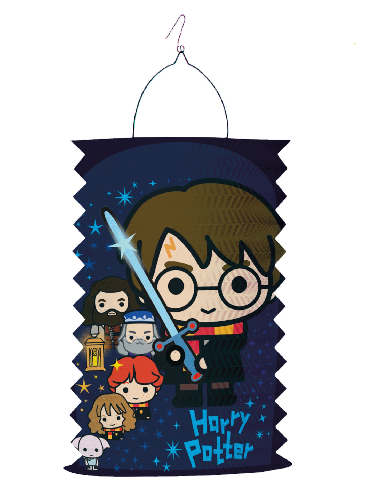 Harry Potter™ kawaii papírlámpás 28 cm