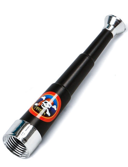 Fekete és ezüst gyermek kalóz távcső, teleszkópos